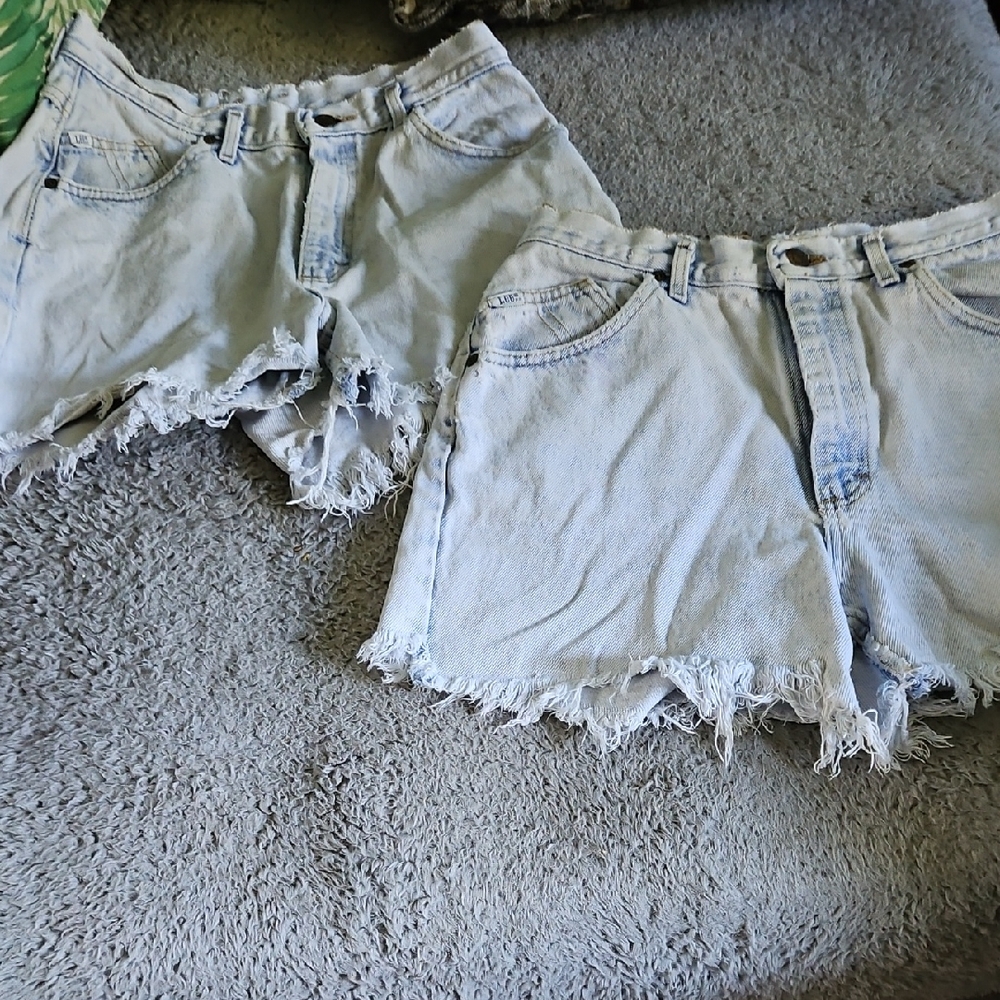 Women's Light Blue Denim Shorts
